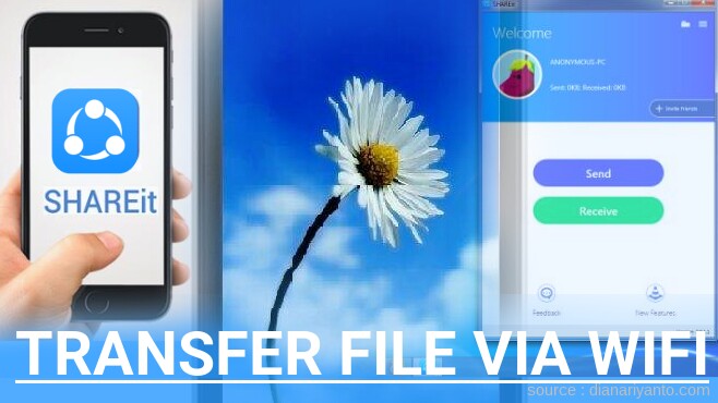 Mengenal Transfer File via Wifi di Cyrus MaxFun Menggunakan ShareIt Terbaru